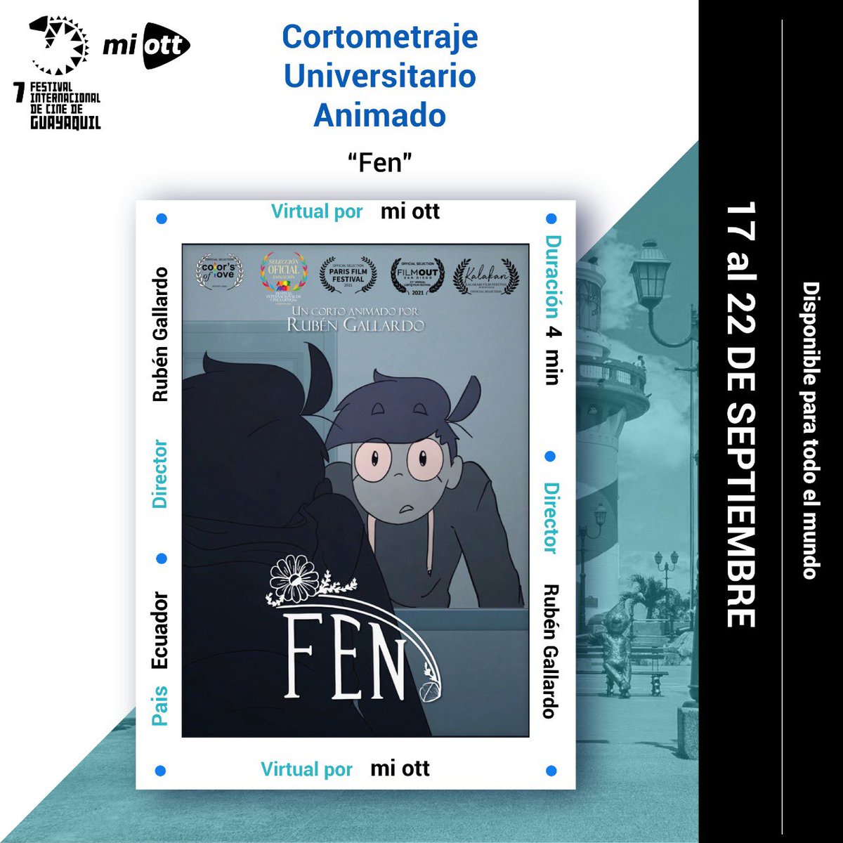 mi_ott's tweet photo. Cortometrajes universitarios animados que participan en @festicinegye #cine #festival #guayaquil https://t.co/jnP1o7qOU7