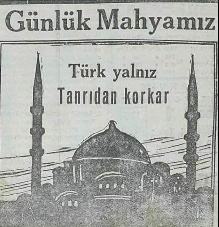 TurkcuPaylasim's tweet photo. 1941, Ramazan ayında bir gazetenin “Günlük Mahyamız” bölümünden. https://t.co/eWW7OipP3D