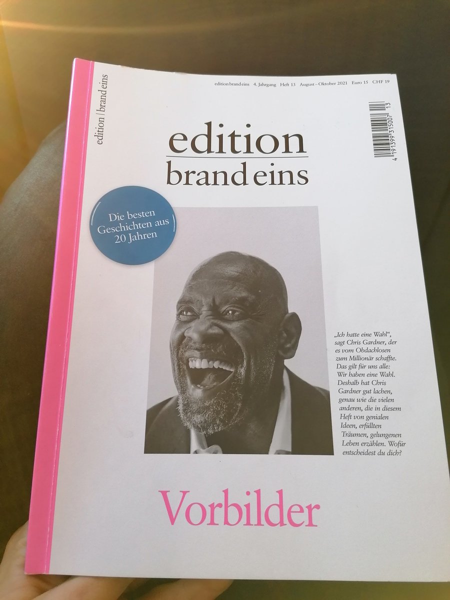 Beeindruckende Porträts. Aber 13 Männer und 2 Frauen ... seriously, habt ihr nicht mehr Heldinnen gefunden, <a href="/brandeins/">brand eins</a>?