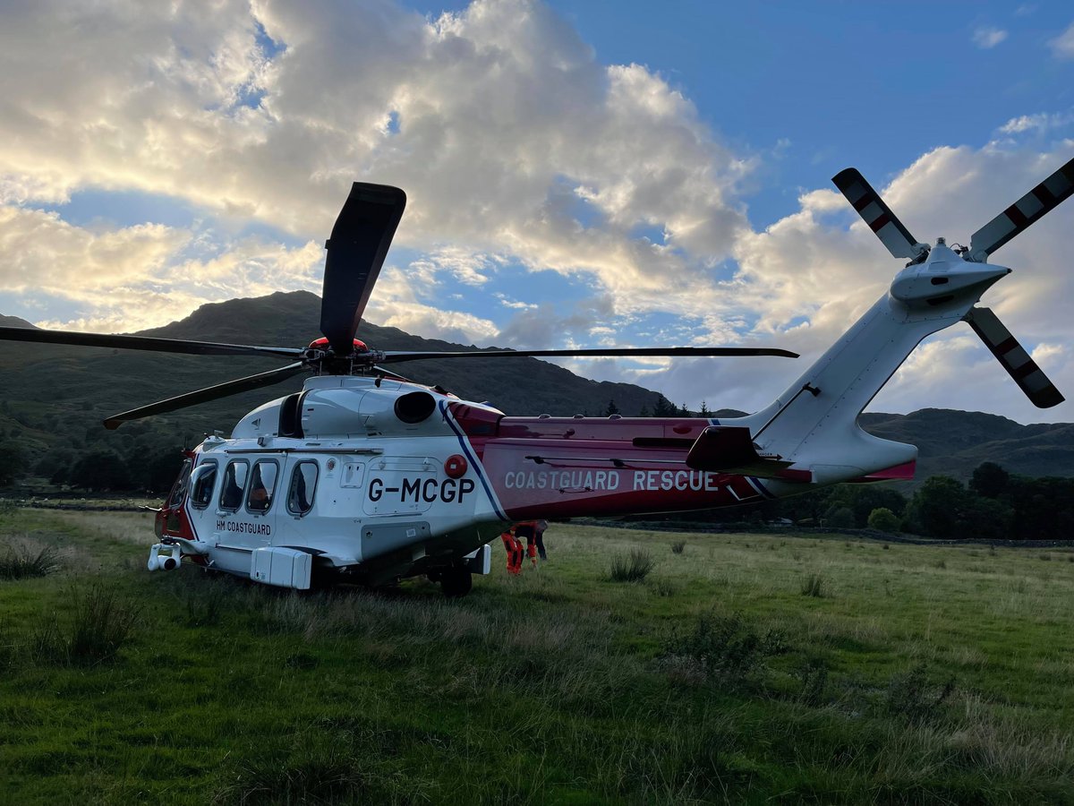 999. 
Paged today 18/09/2021 at 16:10
Male casualty had fallen approximately 40ft from the West Highland Way path onto the rocks below. The casualty had suffered multiple injuries... Read more lochlomondrescueboat.org/post/west-high…