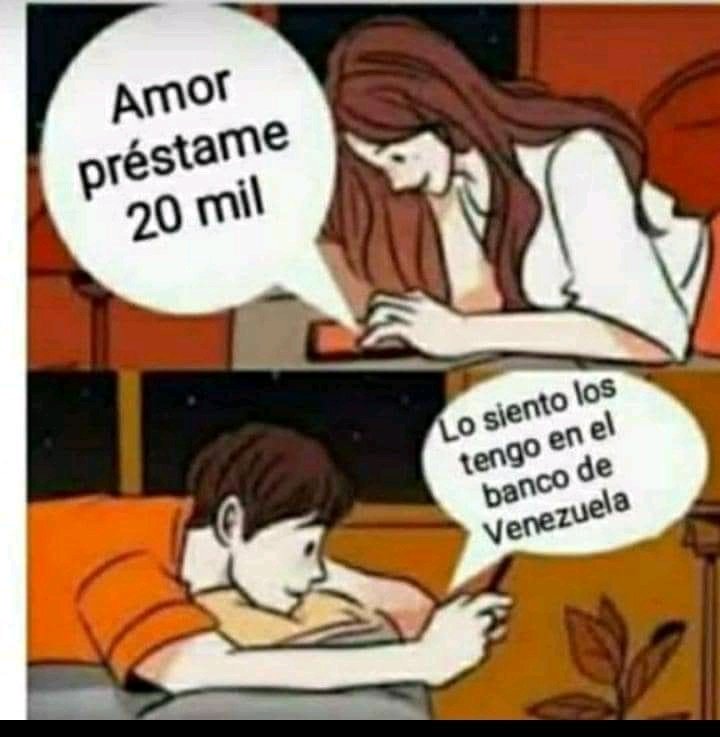 😂😂 por favor necesito comprar alguito mis 💞 bellos café ☕  @Jor_guito @Epson_31 @gendarmeria53 @Ramon15997478 @Robert020325 @Yohander2911 @ColmenarezJon a @OsvaldoMtnez90 no le digo nadita porq anda en 🇨🇺😂🤣
#bancodevenezuela caído
@EdelyisaRivas @gloriamaria057 @Mery_1472