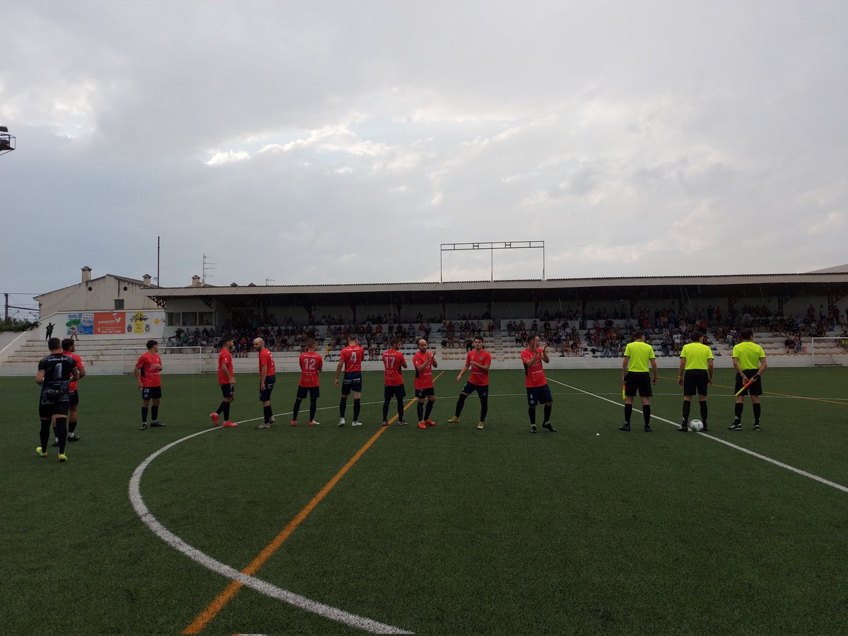 CDBenicarlo's tweet photo. FINAL DEL PARTIT

CD BENICARLÓ 2-2 VINARÒS CF

Els gols de Temur i Jordi Adell han valgut per conseguir un punt en el derbi del Maestrat.

#AvantBenicarló https://t.co/WQfjl3xYrp