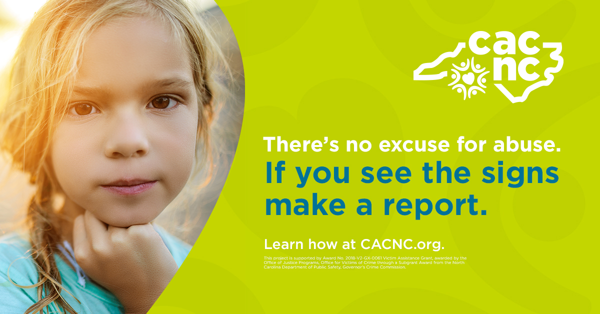 Everyone has a stake in protecting the children in our communities. #HopeInAction  CACNC.org