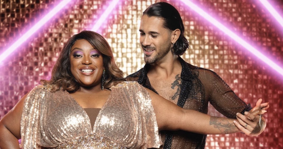 Judi &amp; Graziano! #Strictly <a href="/1Judilove/">Judi Love (Blue Tick) 😂</a> <a href="/GrazianoDiPrima/">Graziano Di Prima</a>