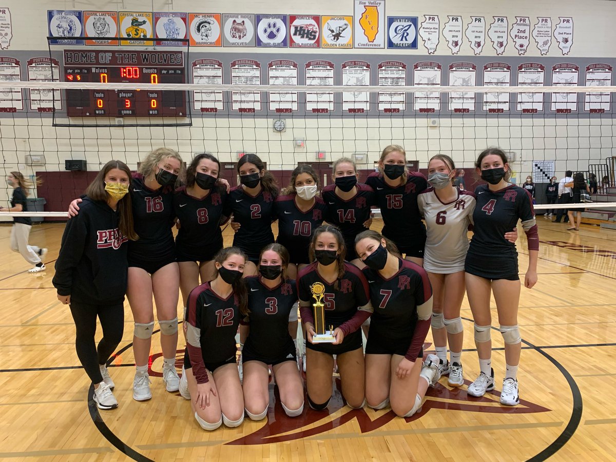 PRVBwolves's tweet photo. Congrats to the Sophomore vb team in winning their own tourny with a 5-0 record!! https://t.co/5gJ3WEfYBk