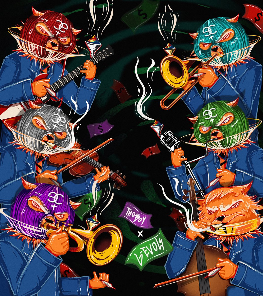 Thank for Special Event 
THOBOY  X  G'Evol's   #EVOLARTCOMP
<a href="/GEVOLsNFT/">G'EVOLs</a> 

opensea.io/SOMDEE
#Gevols #NFT #nftcollector #NFTCommmunity #opensea