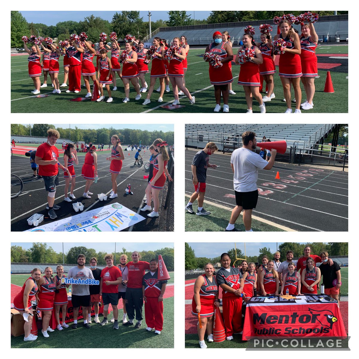 MentorSparkles's tweet photo. The Sparkles had an amazing day helping out at the VeloSano Trike and Bike event! Great job to all of the riders who raised money for cancer research! #thestandard @MentorAthletics @PrincipalCrowe @Gen__Spirit #onceacard https://t.co/8JkyodbzuY