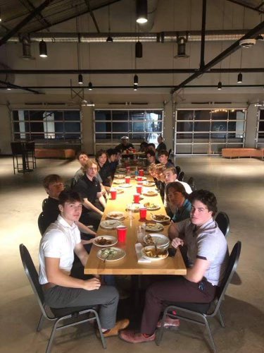 Pregame fuel 💪🏼. Thanks to <a href="/cbflavor/">Flavor Restaurants</a> for the accommodations and fuel! 👌🏻. Let’s go, Rush!!!