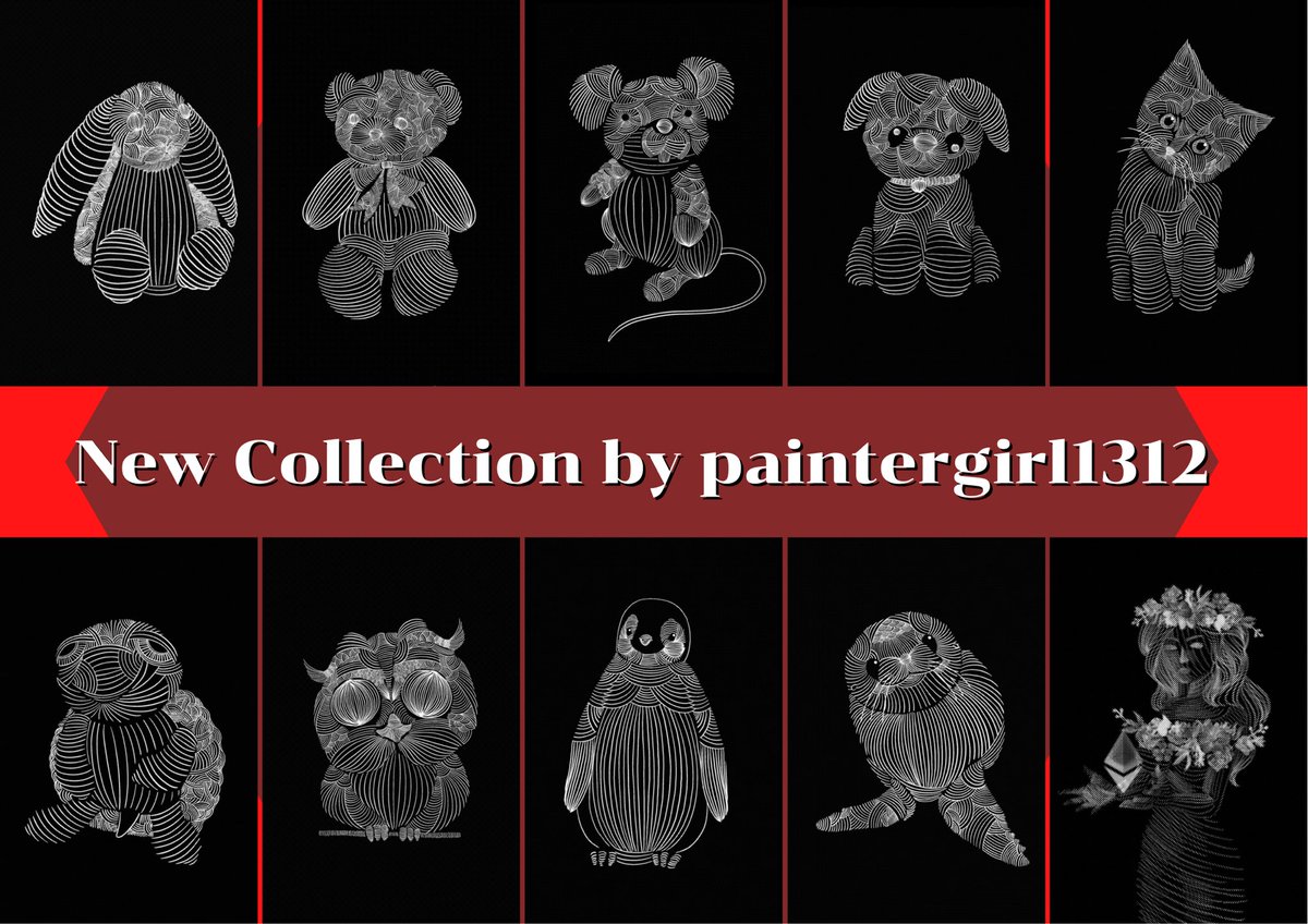 🔺🔺New drop🔺🔺 👉👉 opensea.io/paintergirl1312
The creatures were cursed to become uncolored dolls.  And how they will come back to life, to be continued. 2000X3000 Px

#NFTTHAILAND #nft #nftcollector #NFTXARTIST #NFTCommunity #NFTdrop #nftart #nftcollector #NFTcollection #NFTthai