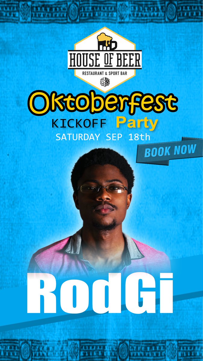 HouseOfBeerHT's tweet photo. #houseofbeer Oktoberfest kickoff party with... https://t.co/ozLhq8bPBD