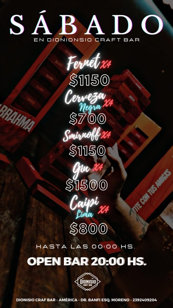 Dionisio Craft Bar (@dionisio_bar) on Twitter photo 