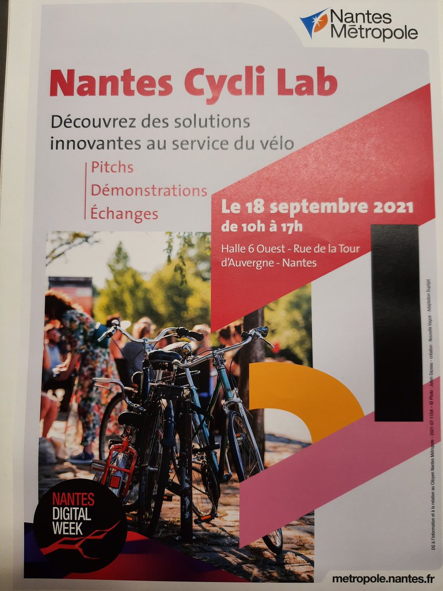 benoit_furet's tweet image. Aujourd'hui au #Nantes_Cycli_Lab étaient exposés dans la @Halle6Ouest des engins à 2,3 ou 4 roues et à propulsion humaine... mais pas que...

Des cycles créés par des étudiants ou des personnels de l' @UnivNantes et de l' @IUTNantes