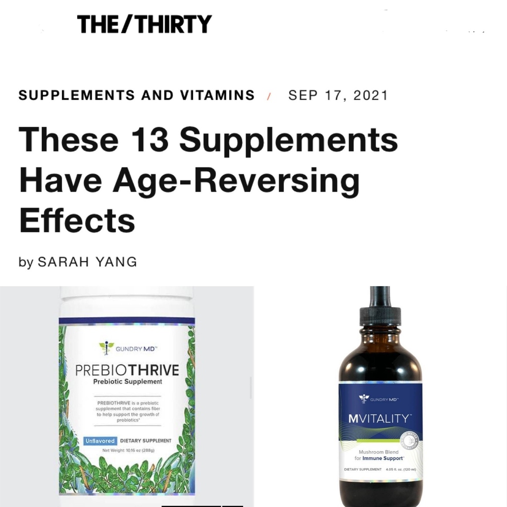 DrGundry's tweet photo. Check out this article by @sarahayang for @thisisthethirty. I always love seeing our #GundryMD products getting some love. This one is about supplements with age-reversing effects.

https://t.co/p7PJKiof9J

#AntiAging #Health #Wellness #Vitality https://t.co/IL0Z4uhK7Q