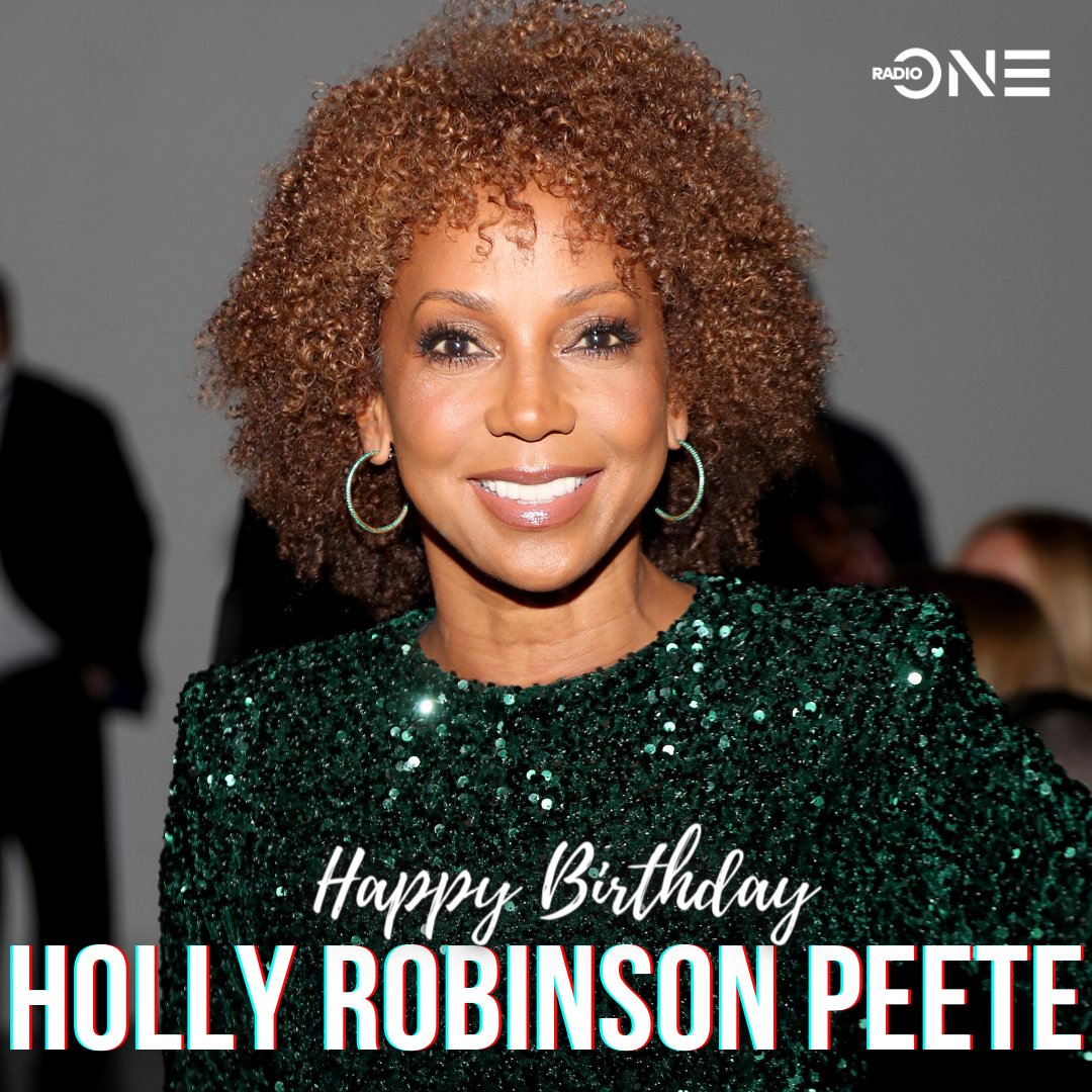 Happy birthday to the beautiful Holly Robinson Peete!  