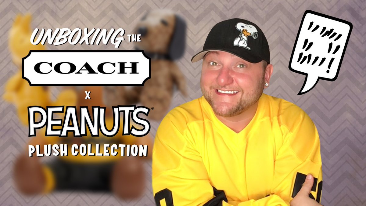 jonjonlannen's tweet photo. OPENING THE COACH X PEANUTS COLLECTIBLE BEARS - CHARLIE BROWN, SNOOPY &amp; WOODSTOCK

https://t.co/r5Bxfj4oPs https://t.co/M1MkWHSIfj