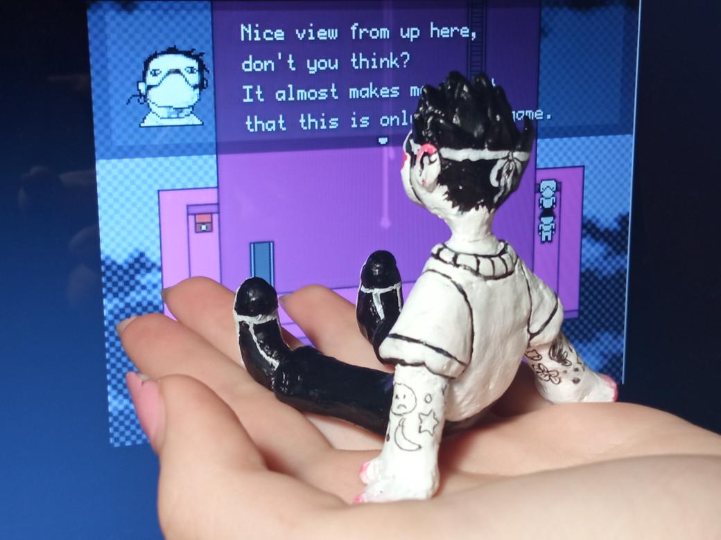 He's my new friend now!!! 
Little Zacharie, I made it myself!

#off #offthegame #offgame #Zacharie
