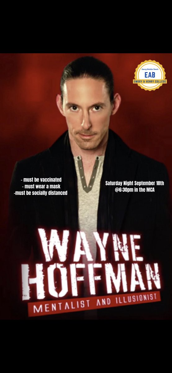 EmoryActivities's tweet image. come on out to the MCA tonight at 6:30pm for a good time! Remember you must be vaccinated and wear a mask!