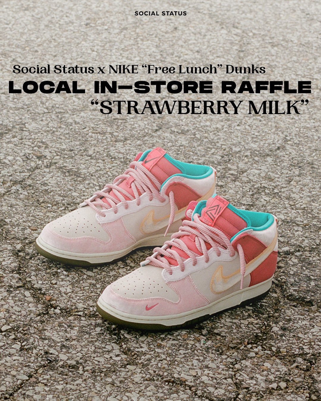 social status x nike dunk