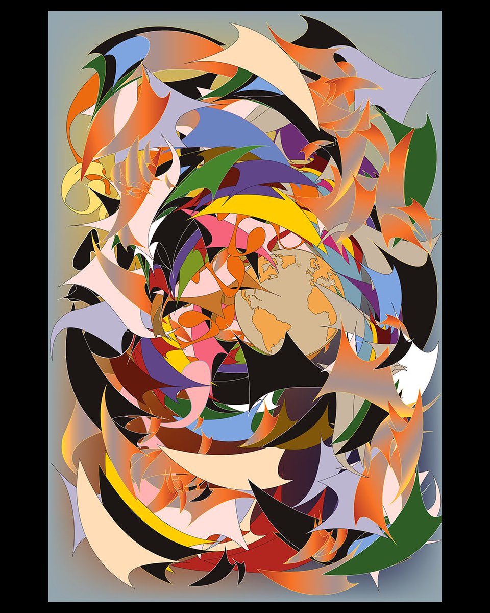 Hey my friends ! 🖤💚
« In the Near Futur » is available now on <a href="/hicetnunc2000/">hicetnunc2000</a>, When collecting this NFT you are lucky to even acquire it in physical format (60x90cm) too with exceptional quality. 
40 tezos
10/10
Dm after all
 #CleanNFT #nftcollectors #nft hicetnunc.xyz/objkt/320425