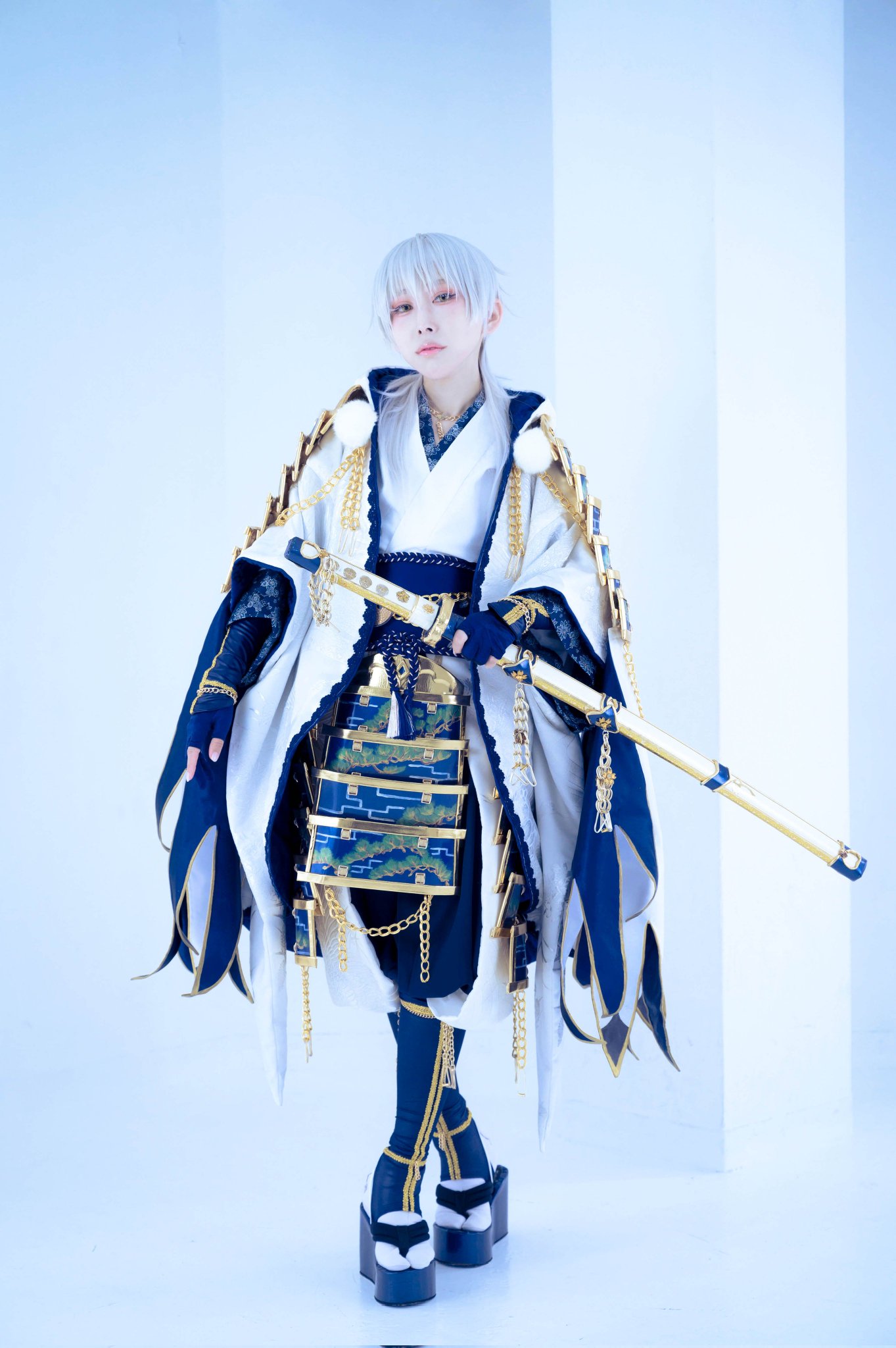 高品質な刀剣乱舞 鶴丸国永 コスプレ衣装激安通販