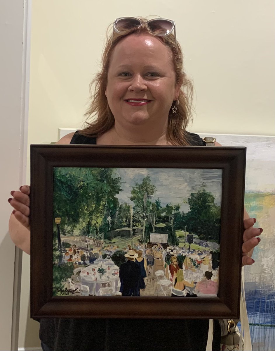 This is my painting to to be auctioned today at Behringer Crawford Museum’s Fresh Art. It’s Virtual so anyone can bid.