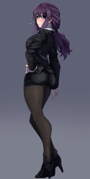 skeb納めました〜!ありがとうございました!
脚見てほしいから全身のせちゃう^p^ 