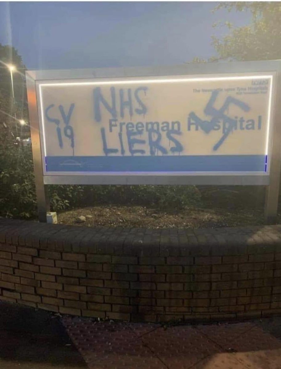 So this happened yesterday. Honestly? We are broken. This account is run by just three frontline NHS staff. In truth at least two of us are having a wobble. If you support what we are doing and think we are needed please will you follow and retweet this to your followers? 🙏🏻