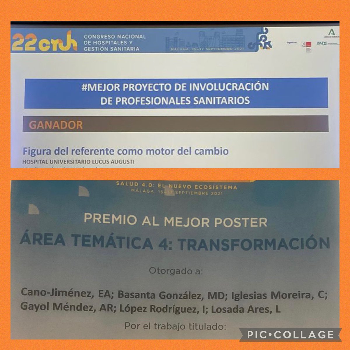 chusptaboada's tweet photo. El @22CNH_ premia el proyecto del #HULA de los referentes de las unidades de #Enfermeria en #higienedemanos #aislamientos y #accesosvenosos y la labor del Comité de #EPID Enhorabuena a todos!!#22CNH @Juankoko77 @angeles_dono @ana_murado @quiolque @PuriQuinoa @mcmurias @genrsan https://t.co/VynjXd2bOi