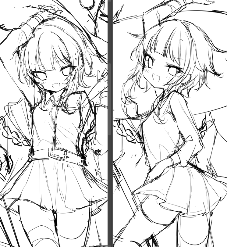 a bunch of roughs✨ 