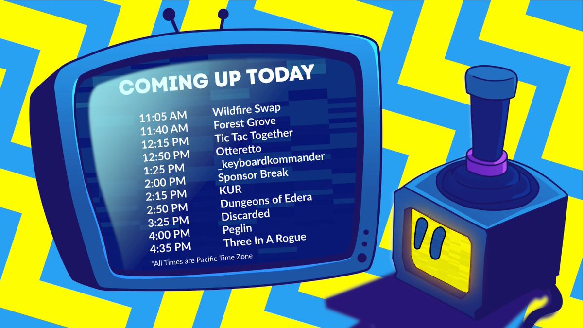Join us on twitch.tv/seattleindies in one hour for <a href="/sixatpax/">Seattle Indies Expo</a> Day 2. We have an amazing lineup of #indiegames and #indiedevs on today's show with hosts @Meg_Kaylee <a href="/Alchemistjoker/">Alchemist 🔜 TwitchCon San Diego!</a> <a href="/Stephazoidz/">Big E's Prodigal Daughter</a> &amp; <a href="/RicJurScale/">RicJur</a> who will be chatting with our devs and asking your questions from chat!