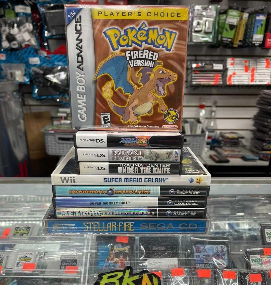 bklynvideogames's tweet photo. Todays trade-ins ##gameboyadvancegames #dsgames #gameboycolorgames #gamecubegames #segacdgame #pokemongames #fireredversionboxed #retroshop #brooklynvideogames https://t.co/Qu1i7ztBR5