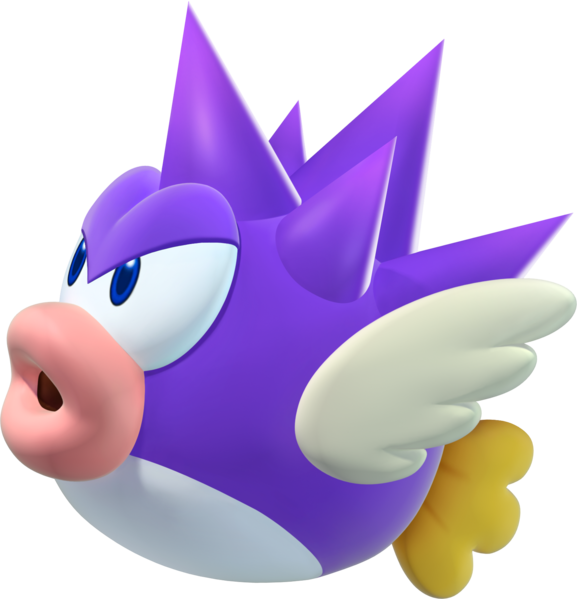 MarioEnemyBot's tweet image. Spiny Cheep Cheep - Super Mario Bros. 3 (1988)