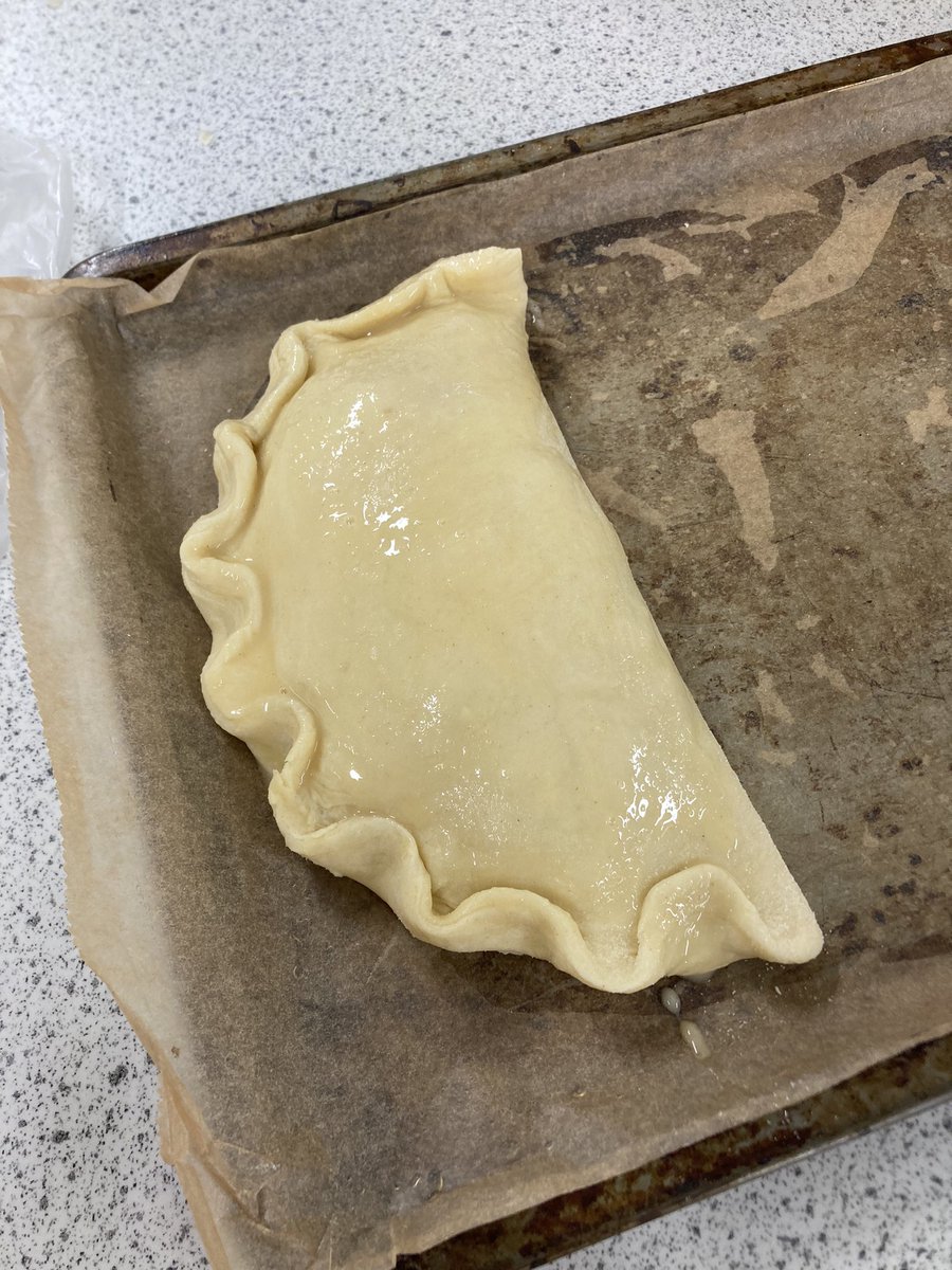 WaltonFood's tweet photo. Year 11 and 10 cooking this week - Apple Jalousie and a little closer to home Cornish Pasties. https://t.co/DtAO9LAuwu