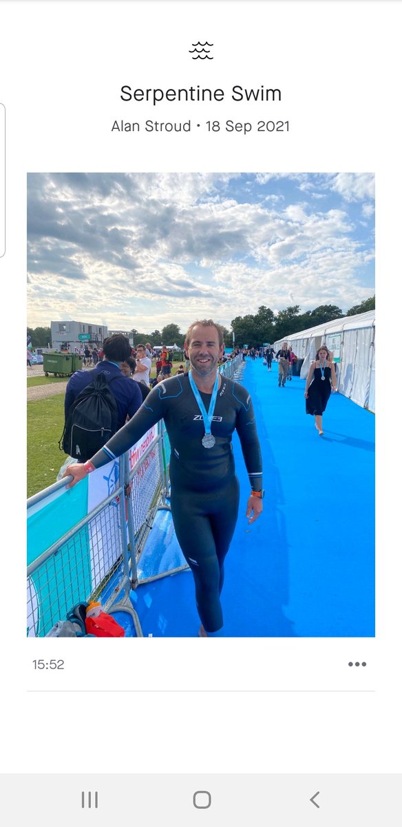Well done to Alan and Simone of <a href="/Ct1Club/">CT1 Canterbury Triathlon Club</a> who competed in the <a href="/SwimSerpentine/">Swim Serpentine</a> today.  Great effort, including dodging the swans!!  #swimming #SwimSerpentine #swandodging