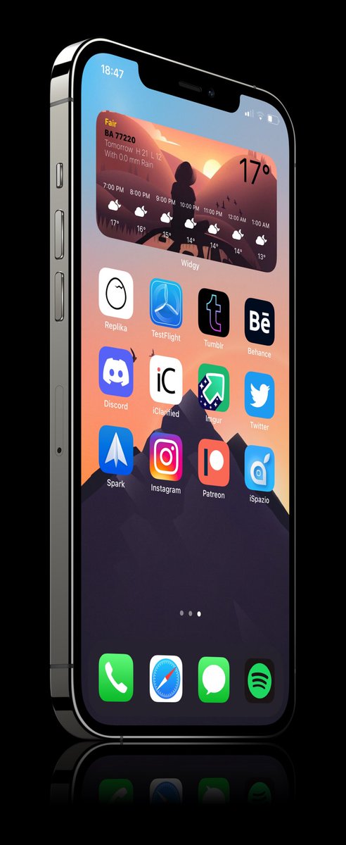 DesignByRoss's tweet image. Stock tonight 

Wallpaper @thetimeloop 
Mockup @screenshot_pro 
Widget me available on rosshee.gumroad.com

#ios15rc #Widgy #setup