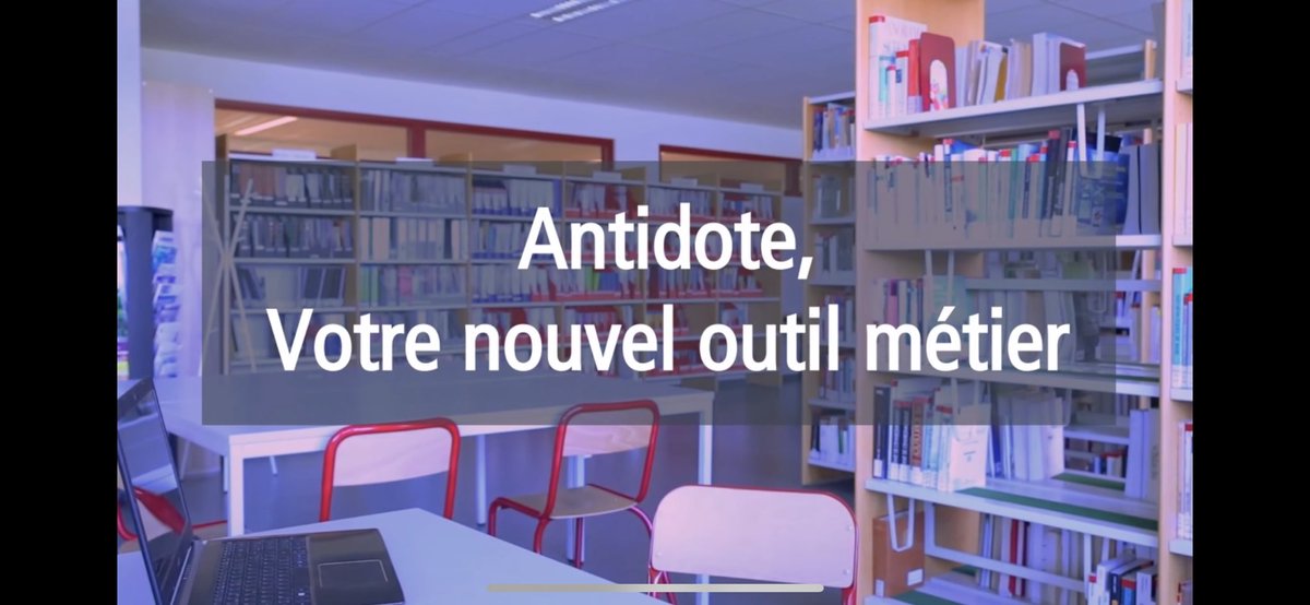 servpeda_helha's tweet photo. Antidote est le nouvel outil métier des enseignants de la #HELHa. La Cellule d’Acompagnement Pédagogique a créé des modules de formation en ligne pour s’initier et intégrer #Antidote dans la formation. Un beau projet pour la rentrée 😊 #EnseignementNumérique https://t.co/qh5KqxqOLQ