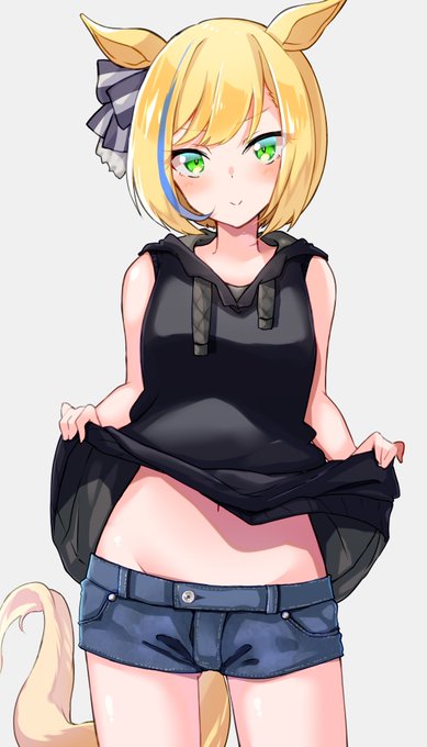 残念でしたー!!
はいてるっつーの!

#ウマ娘 #リトルココン 