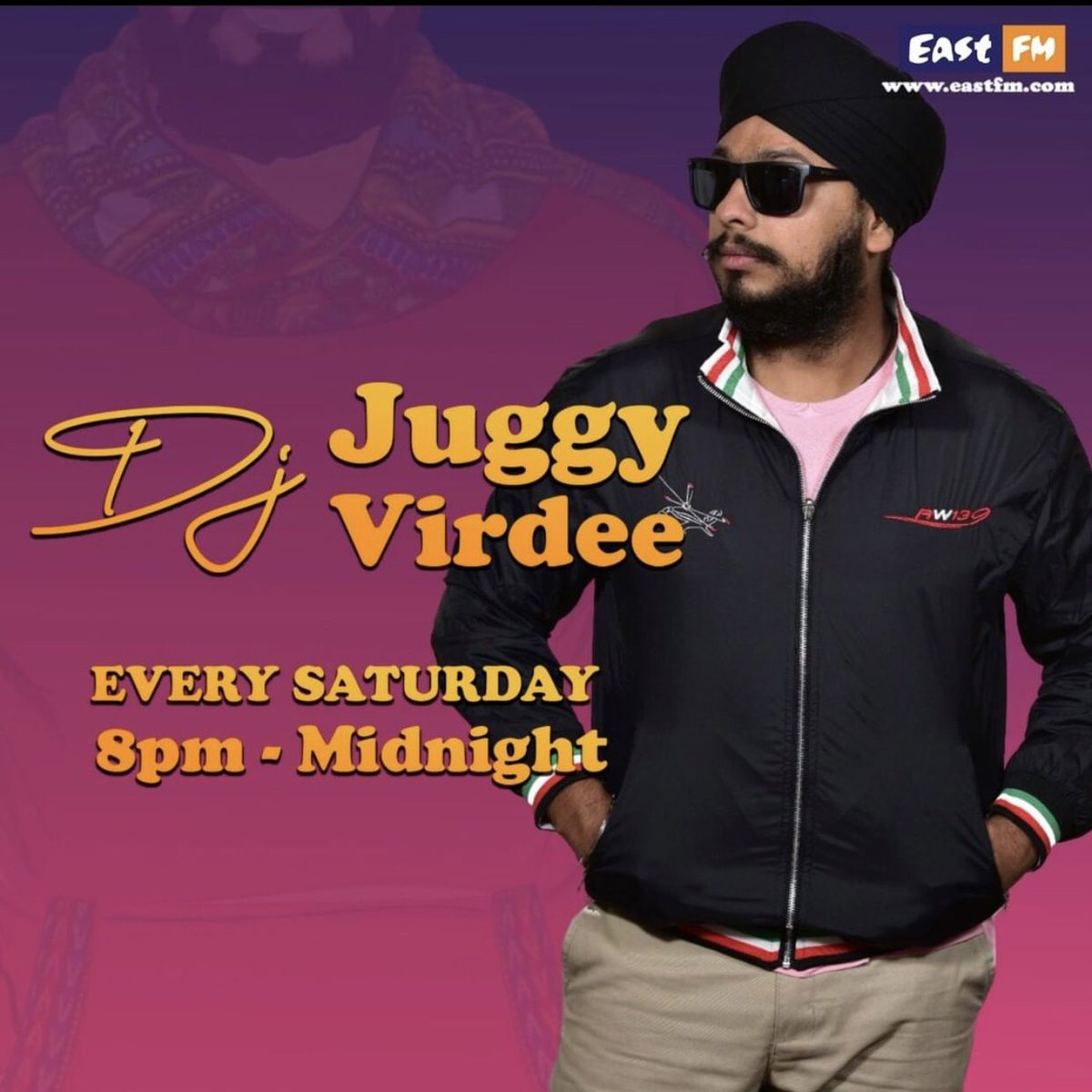 EastFMKenya's tweet photo. Get yourself a dose of Afro-Cultural English Mix with that #Bollywood Vibe, only on #DanceTherapy with @Dj_juggy_virdee.
•
•
•
•
•
#JuggyVirdee #DAnceMusic #DanceMix #BollywoodVibe #BollywoodMix #EastFm https://t.co/SPk3WZj3nQ