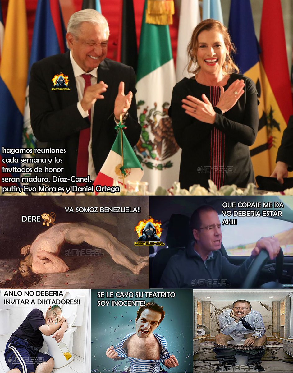 👁️🗣️📢Se filtra la reacción de la oposición pedorra y dere 🐒 por la #CumbreCELAC2021. ya somos  Venezuela, ya nos convertimos en Venezolanos!! 😭😂 #AmloLiderMundial