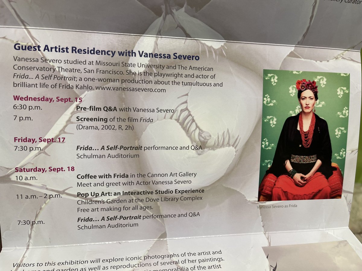 CarlsbadFriends's tweet photo. Event with #FridaKahlo #Artist today at #DoveLibrary #Carlsbad https://t.co/7BXETBjgm6