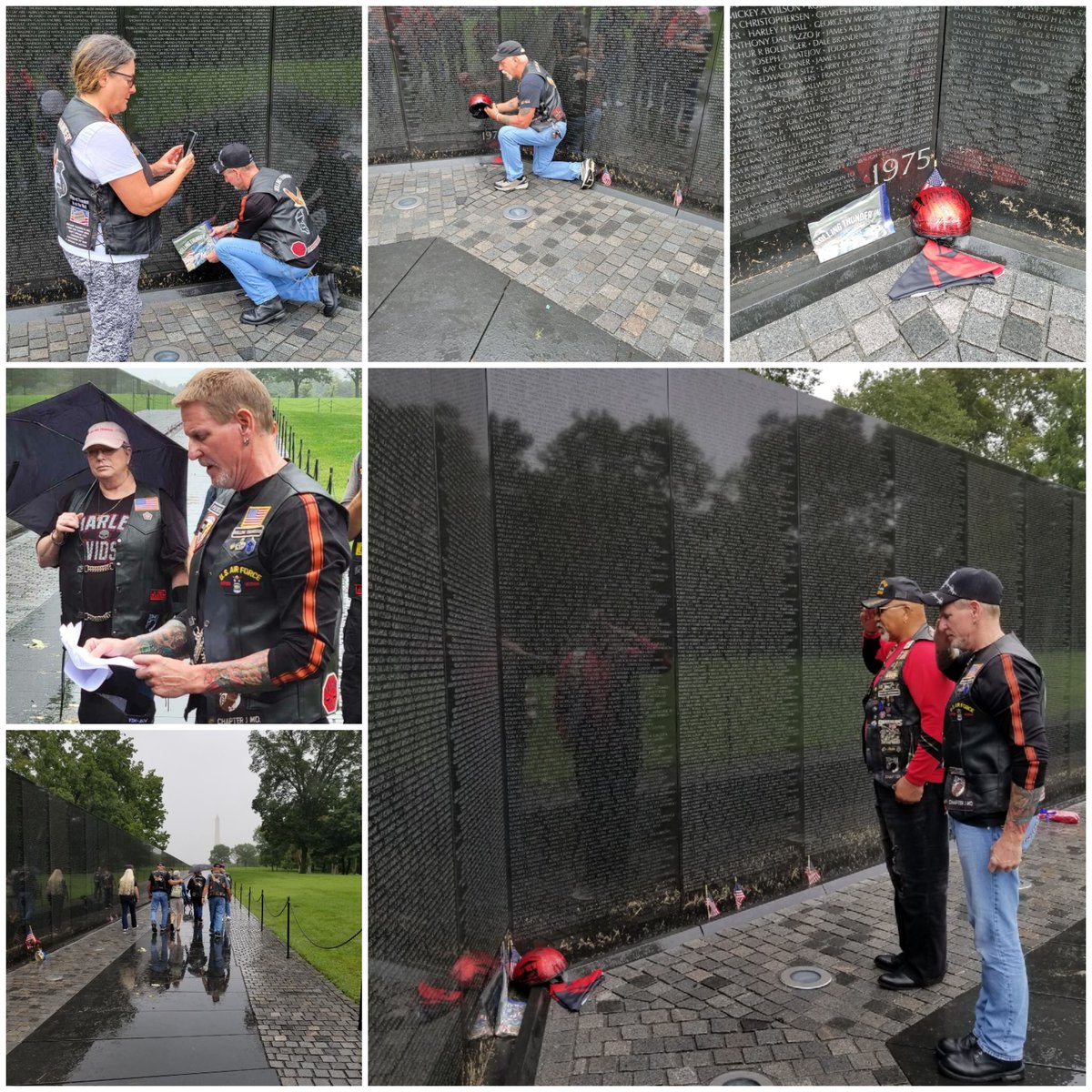 Sept 17th @VVMF commemorating #POWMIARecognitionDay.  @annagibbsdc gave #POWMIA  prayer, items placed in honor of missing. #rollingthunder #untiltheyallcomehome  #freedomisnotfree @rolling_us @AlliancePOWMIA @POWMIAFamilies1 @POWMIAflagGuard @dodpaa @FreedomCar76 @pow_mia_us