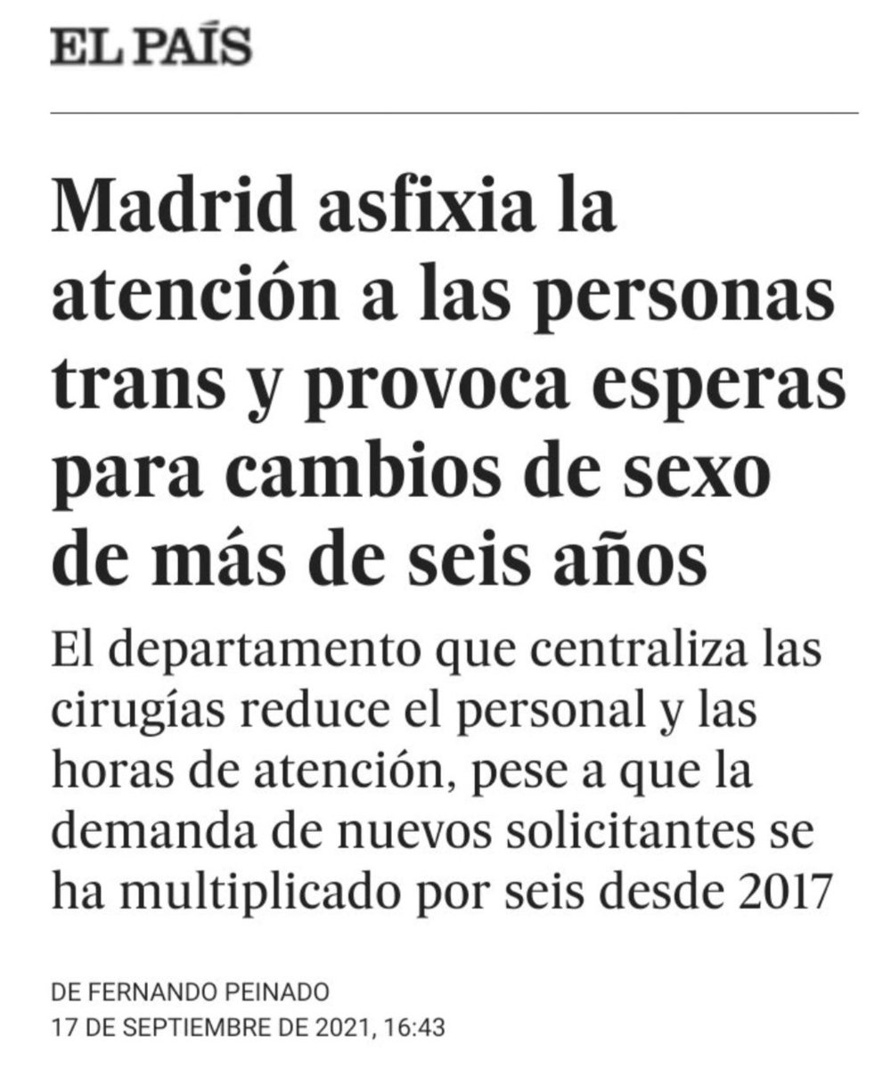 LaEtxebarria's tweet photo. Mira por donde Lo país reconoce sin darse cuenta en las solicitudes de cambio de sexo responden a un contagio social.
Si la identidad de género fuera siempre innata ¿Cómo podrían multiplicarse las solicitudes por 6 en menos de 4 años? https://t.co/oWcumxY2HC