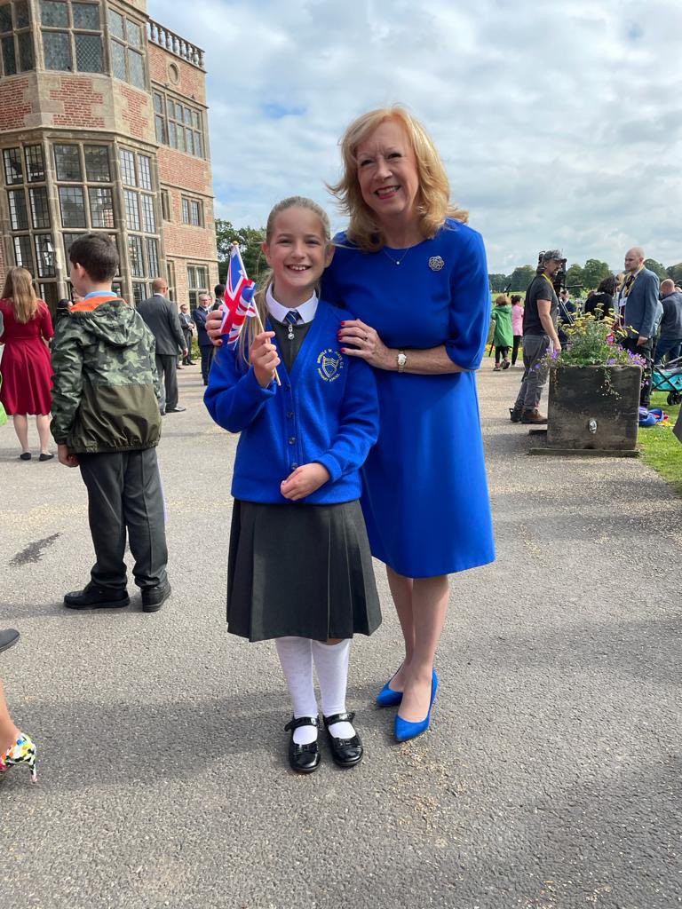 EleanorLaingUK's tweet photo. Earlier today, with the support of local children, we planted trees to commemorate the @G7 Speakers’ Conference at the beautiful Astley Hall, Coach House &amp; Park in #Chorley, Lancashire. #G7Speakers https://t.co/eUdZSbK0RK
