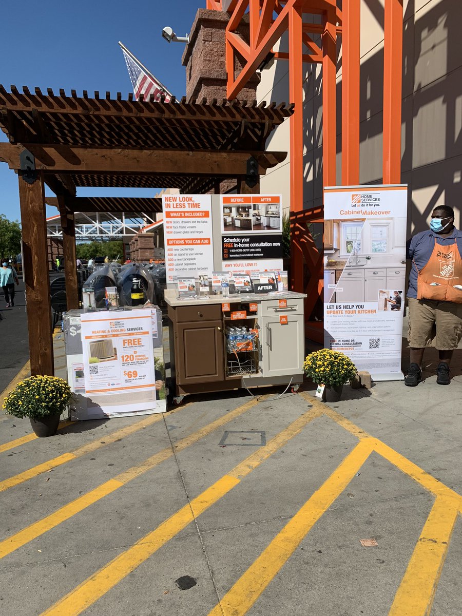 Come to the view &amp; schedule your free in home consultations see one of our many associates for details. #1003 #weloveourhomedepot ma