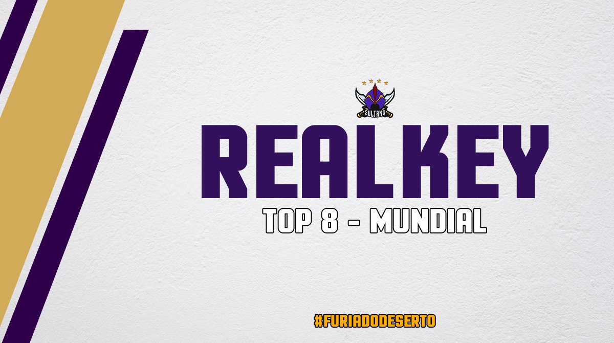 ORGULHO DEFINE!

Parabéns demais ao nosso  monstro sagrado <a href="/TrueRealkey/">Realkey</a>! 

VOCÊ É GIGANTESCO MEU QUERIDO!

#GoSultans #GoRealkey #GoSTS #FuriaDoDeserto #MundialLOR