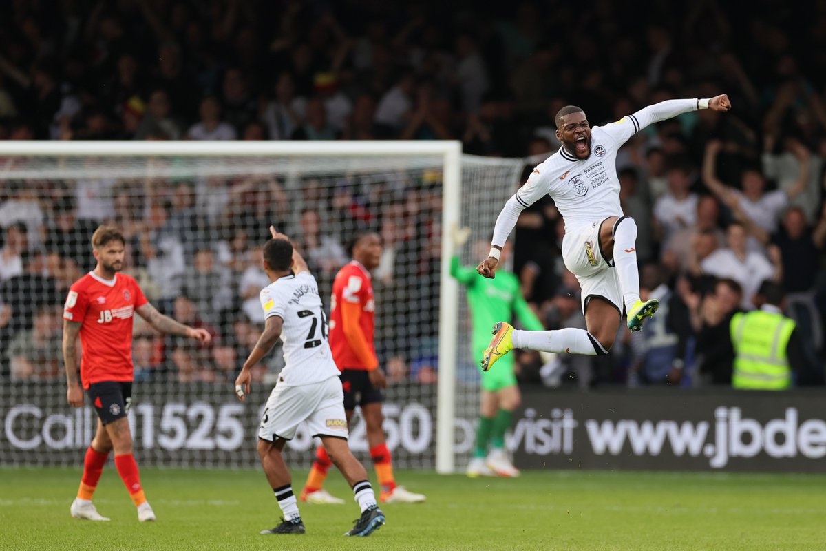SwansOfficial's tweet photo. Olivier Ntcham is very good at football. https://t.co/CkoffU0IPT