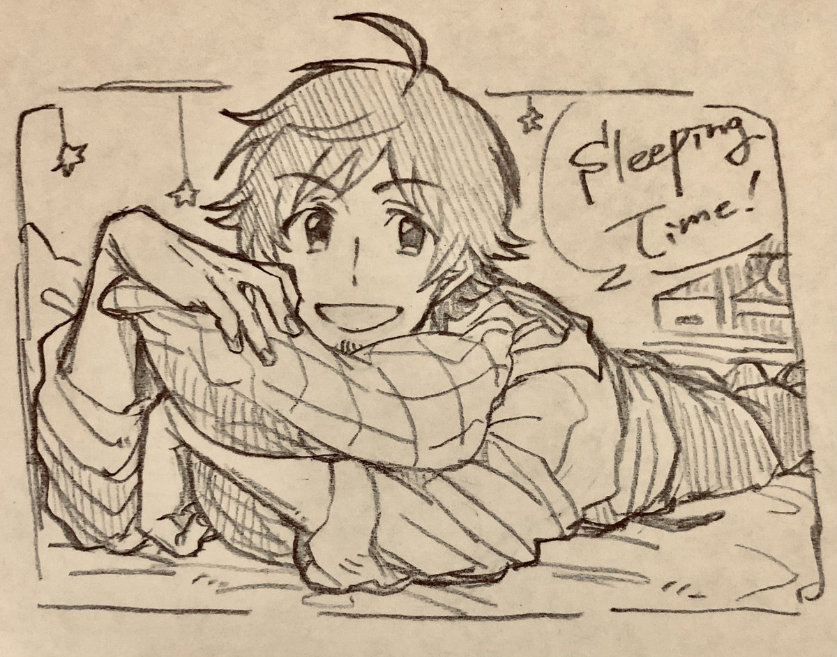 私が寝ろって話だわね… 