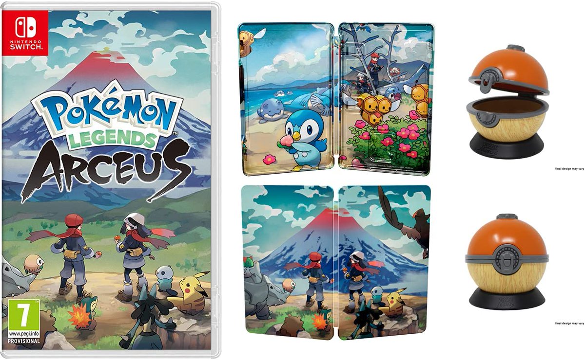NinEverything's tweet image. Amazon UK has a Pokemon Legends: Arceus pre-order bonus nintendoeverything.com/amazon-uk-has-…