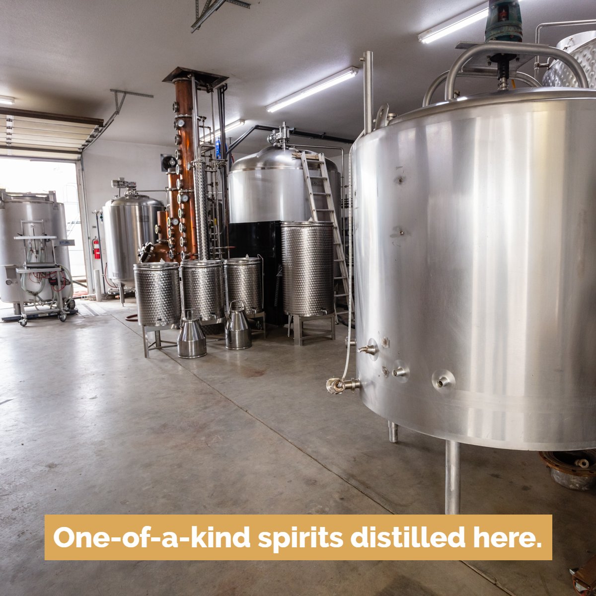 Looking to meet our farm-to-bottle spirits? Join us for a tasting of our Sweet Potato Vodka, Western Dry Gin, Merced Rye Whiskey, and more.