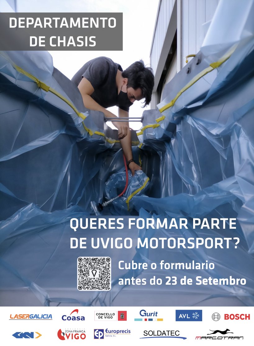 Hoy os presentamos nuestro último departamento, Chasis y Seguridad!!